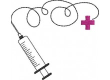 Stickdatei - Spritze Swirls